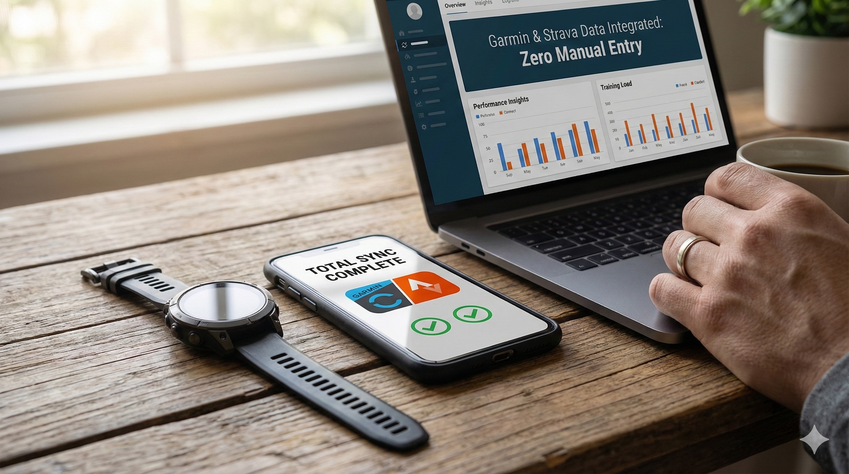 Zero Manual Entry. Total Sync.